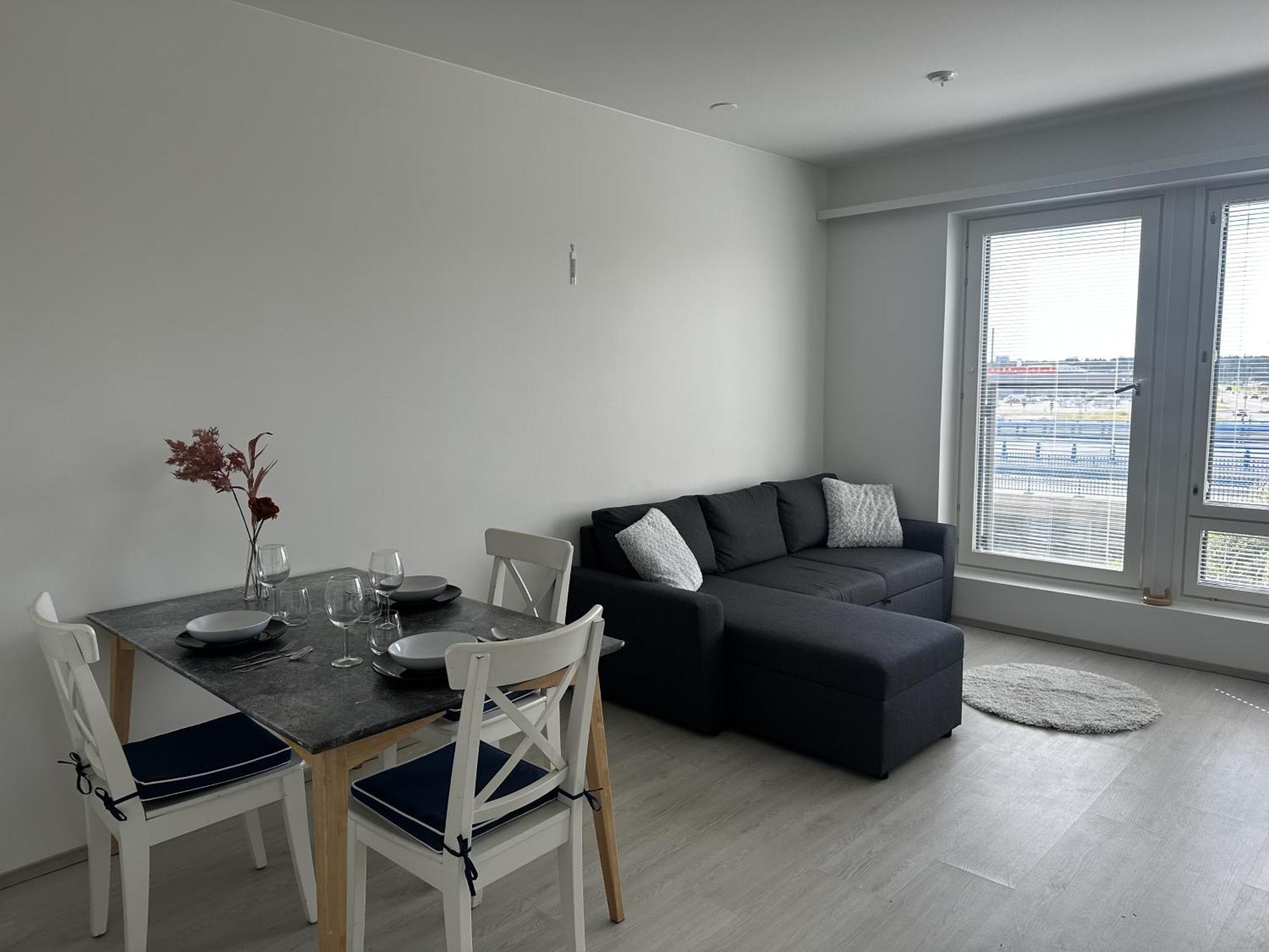 Bright And Cozy Studio Apartment Рованиеми Экстерьер фото